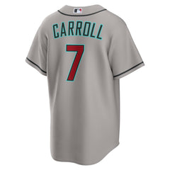 Corbin Carroll Arizona Diamondbacks Nike Road Replica Jersey - Gray Jerseys