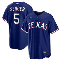 MLB Corey Seager Texas Rangers Nike Alternate 2 Replica Jersey - Royal