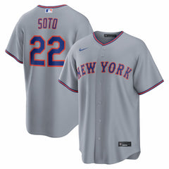 MLB Juan Soto New York Mets Nike Road Replica Jersey - Gray