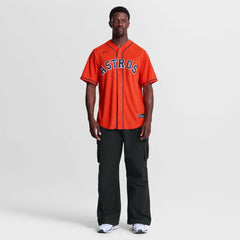MLB Jose Altuve Houston Astros Nike Alternate Replica Jersey - Orange