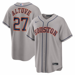 MLB Jose Altuve Houston Astros Nike Road Replica Jersey - Gray