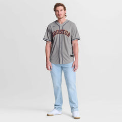 MLB Jose Altuve Houston Astros Nike Road Replica Jersey - Gray