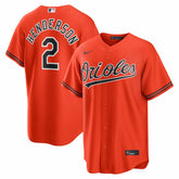 MLB Gunnar Henderson Baltimore Orioles Nike Alternate 2 Replica Jersey - Orange