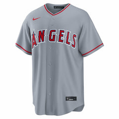 MLB Mike Trout Los Angeles Angels Nike Road Replica Jersey - Gray