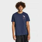 Cleveland Guardians Nike Primetime 2-Hit T-Shirt - Navy T-shirts