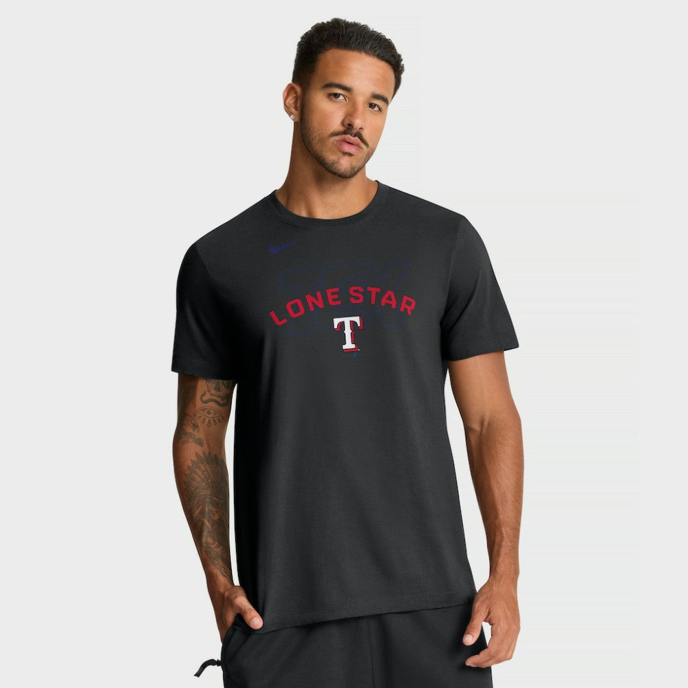 Texas Rangers Nike Primetime Fashion T-Shirt - Black T-shirts
