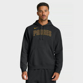 San Diego Padres Nike Dri-Fit Club Hoodie - Black Hoodies