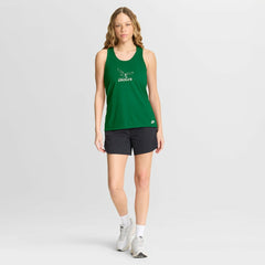 Philadelphia Eagles Women's Hurry Up Tri-Blend Dri-FIT Tank Top Kelly Green