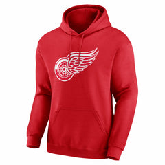 NHL Detroit Red Wings Logo Athletic Essential Hoodie - Red