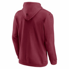 NHL Colorado Avalanche Logo Athletic Essential Hoodie - Burgundy