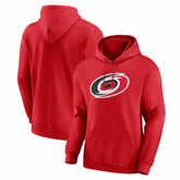 NHL Carolina Hurricanes Logo Athletic Essential Hoodie - Red