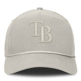 Tampa Bay Rays Fanatics Undertone A-Frame Adjustable Hat - Stone Hats