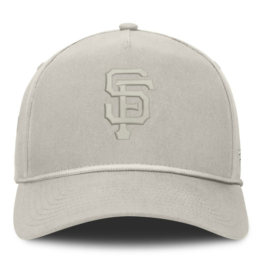 San Francisco Giants Fanatics Undertone A-Frame Adjustable Hat - Stone Hats