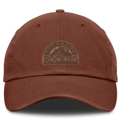 Colorado Rockies Fanatics Tinge Adjustable Hat - Brown Hats
