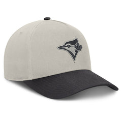 Toronto Blue Jays Fanatics Wonder A-Frame Adjustable Hat - Stone/Graphite Hats