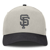San Francisco Giants Fanatics Wonder A-Frame Adjustable Hat - Stone/Graphite Hats