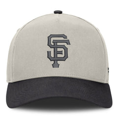 San Francisco Giants Fanatics Wonder A-Frame Adjustable Hat - Stone/Graphite Hats