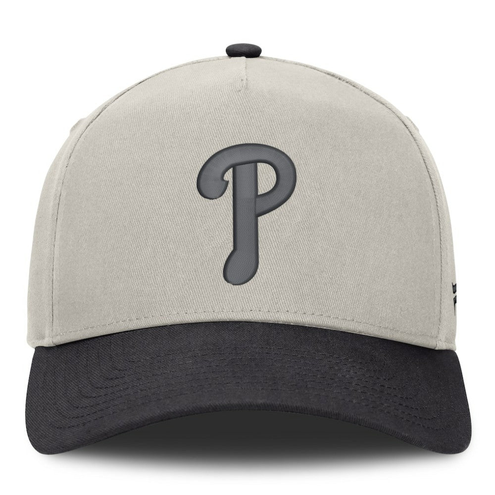 Philadelphia Phillies Fanatics Wonder A-Frame Adjustable Hat - Stone/Graphite Hats