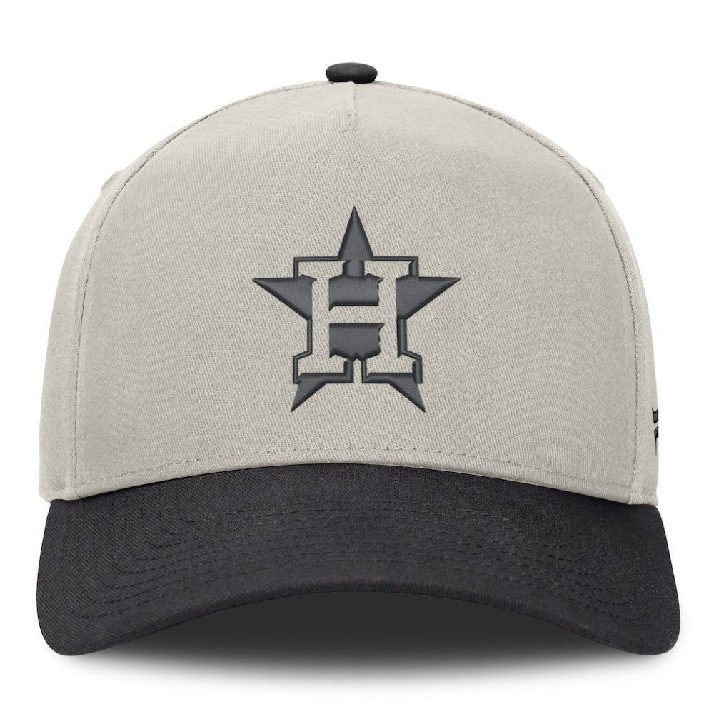Houston Astros Fanatics Wonder A-Frame Adjustable Hat - Stone/Graphite Hats