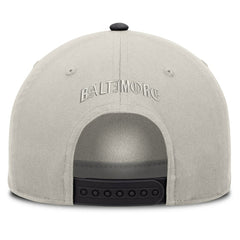 Baltimore Orioles Fanatics Wonder A-Frame Adjustable Hat - Stone/Graphite Hats