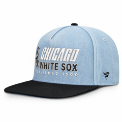 Chicago White Sox Fanatics Twinbill Snapback Hat - Denim Hats