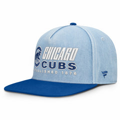 Chicago Cubs Fanatics Twinbill Snapback Hat - Denim Hats
