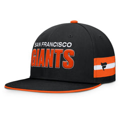 San Francisco Giants Fanatics Pick Off Fitted Hat - Black Hats