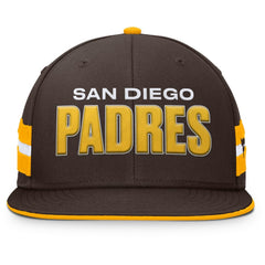 San Diego Padres Fanatics Pick Off Fitted Hat - Brown Hats