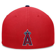 Los Angeles Angels Fanatics Pick Off Fitted Hat - Red Hats