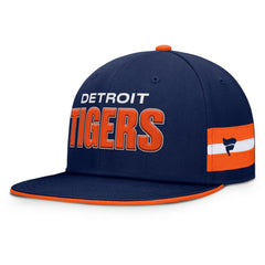 Detroit Tigers Fanatics Pick Off Fitted Hat - Navy Hats