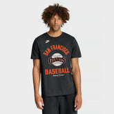 San Francisco Giants Nike Cooperstown Collection T-Shirt - Black T-shirts