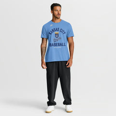 Kansas City Royals Nike Cooperstown Collection T-Shirt - Light Blue T-shirts