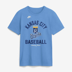 Kansas City Royals Nike Cooperstown Collection T-Shirt - Light Blue T-shirts