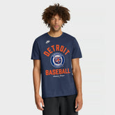 Detroit Tigers Nike Cooperstown Collection T-Shirt - Navy T-shirts