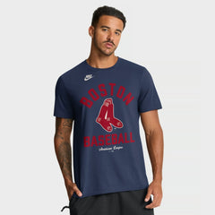 Boston Red Sox Nike Cooperstown Collection T-Shirt - Navy T-shirts