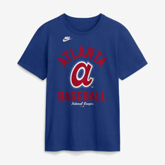 Atlanta Braves Nike Cooperstown Collection T-Shirt - Royal T-shirts