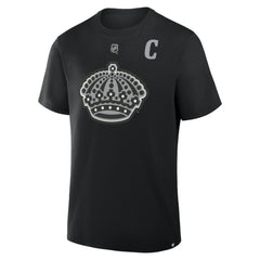 NHL Anze Kopitar Los Angeles Kings Fanatics Authentic Stack Name & Number T-Shirt - Black