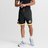 Pittsburgh Steelers Fearless Drive Shorts Black