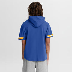 Los Angeles Rams Optimal Play Short Sleeve Hooded T-Shirt Royal