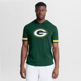 Green Bay Packers Optimal Play Short Sleeve Hooded T-Shirt Green