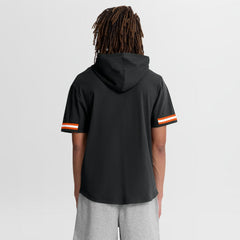 Cincinnati Bengals Optimal Play Short Sleeve Hooded T-Shirt Black