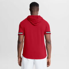 Atlanta Falcons Optimal Play Short Sleeve Hooded T-Shirt Red