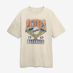 San Diego Padres Fanatics Stadium Slub T-Shirt - Tan T-shirts