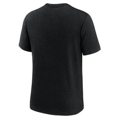 Christian McCaffrey San Francisco 49ers Player Graphic T-Shirt Heather Black