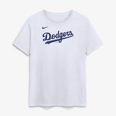 Los Angeles Dodgers Nike Women's Wordmark T-Shirt - White T-shirts