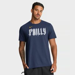 Philadelphia Phillies Nike City Connect Large Logo T-Shirt - Navy T-shirts