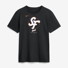San Francisco Giants Nike City Connect Large Logo T-Shirt - Black T-shirts