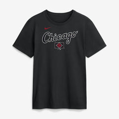 Chicago White Sox Nike City Connect Wordmark T-Shirt - Black T-shirts