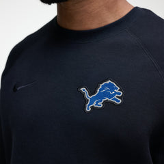 Detroit Lions Tech Fleece Raglan Sweatshirt Black