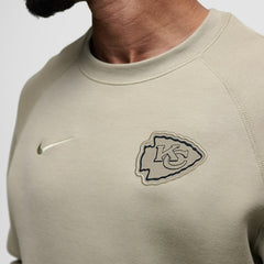 Kansas City Chiefs Tech Fleece Raglan Sweatshirt Olive
